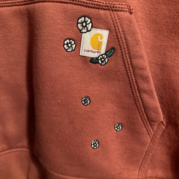 Carhartt Embroidered Relaxed Fit Hoodie - Picture 3 of 5
